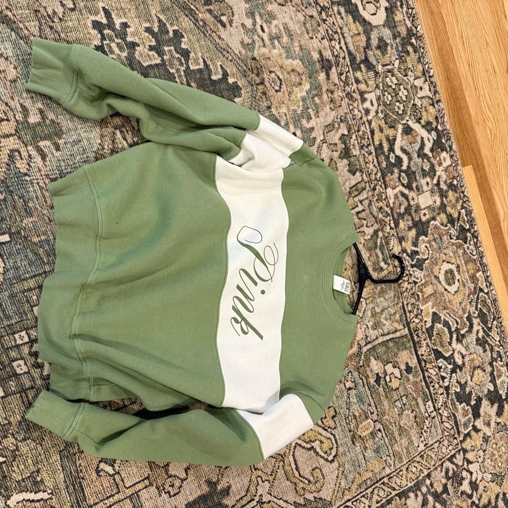 PINK Victoria's Secret Olive Sweatshirt